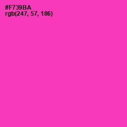 #F739BA - Persian Rose Color Image