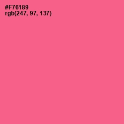 #F76189 - Froly Color Image