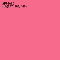 #F76A8C - Froly Color Image
