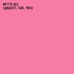 #F77CA5 - Persian Pink Color Image