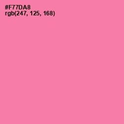 #F77DA8 - Persian Pink Color Image