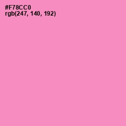 #F78CC0 - Shocking Color Image