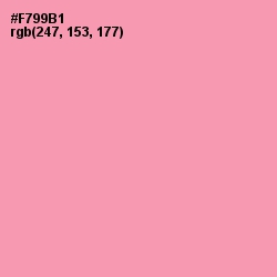 #F799B1 - Wewak Color Image