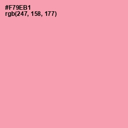 #F79EB1 - Wewak Color Image
