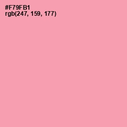 #F79FB1 - Wewak Color Image