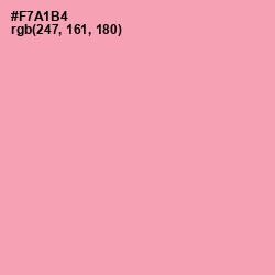 #F7A1B4 - Sundown Color Image