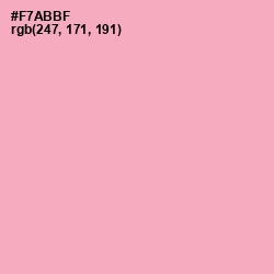 #F7ABBF - Sundown Color Image