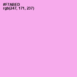 #F7ABED - Lavender Rose Color Image