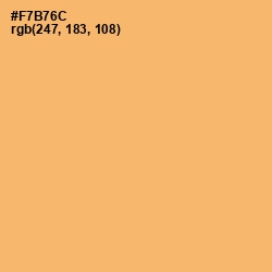 #F7B76C - Rajah Color Image