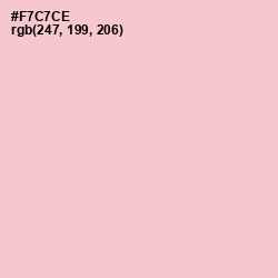 #F7C7CE - Pink Color Image