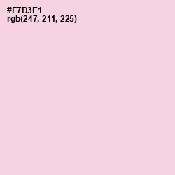 #F7D3E1 - Pig Pink Color Image