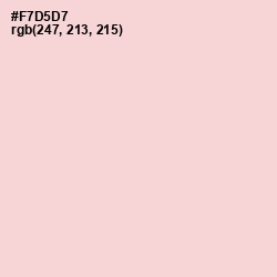 #F7D5D7 - Cosmos Color Image