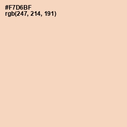 #F7D6BF - Romantic Color Image