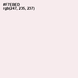 #F7EBED - Soft Peach Color Image