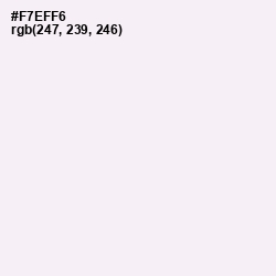 #F7EFF6 - Amour Color Image