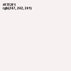 #F7F2F1 - Wild Sand Color Image