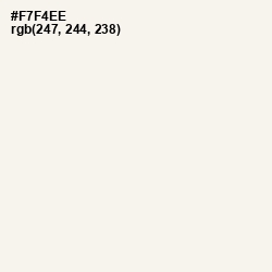 #F7F4EE - Pampas Color Image