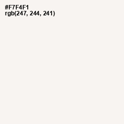 #F7F4F1 - Wild Sand Color Image