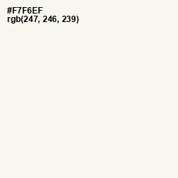 #F7F6EF - Pampas Color Image
