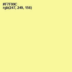 #F7F99C - Texas Color Image