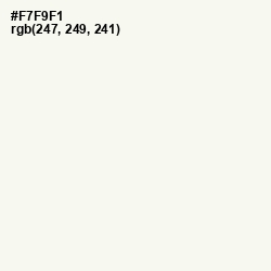 #F7F9F1 - Snow Drift Color Image