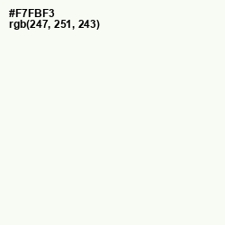 #F7FBF3 - Snow Drift Color Image