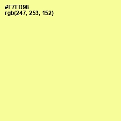 #F7FD98 - Texas Color Image