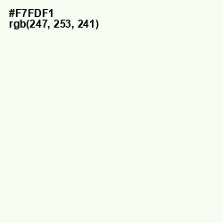 #F7FDF1 - Snow Drift Color Image