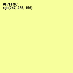 #F7FF9C - Texas Color Image