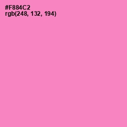 #F884C2 - Shocking Color Image