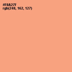#F8A27F - Macaroni and Cheese Color Image