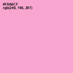 #F8A6CF - Carnation Pink Color Image