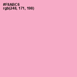 #F8ABC6 - Illusion Color Image