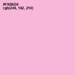 #F8B6D8 - Cotton Candy Color Image