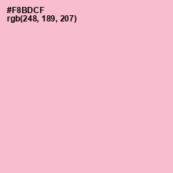 #F8BDCF - Cotton Candy Color Image