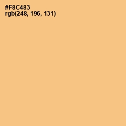#F8C483 - Chardonnay Color Image