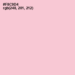 #F8C9D4 - Azalea Color Image