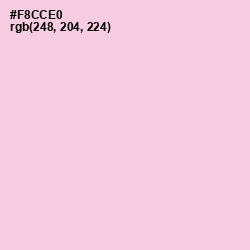 #F8CCE0 - Classic Rose Color Image