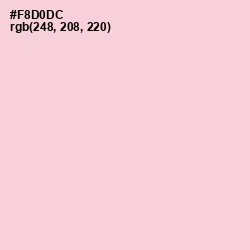 #F8D0DC - Pastel Pink Color Image