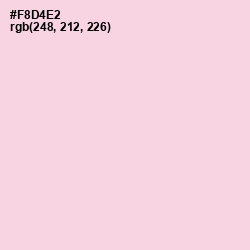 #F8D4E2 - Pig Pink Color Image