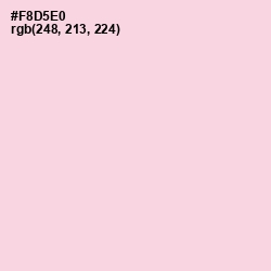 #F8D5E0 - Pig Pink Color Image