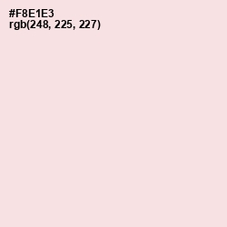 #F8E1E3 - Pot Pourri Color Image