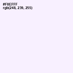 #F8EFFF - Titan White Color Image