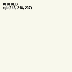 #F8F8ED - Orange White Color Image