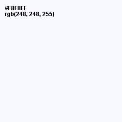 #F8F8FF - Alabaster Color Image