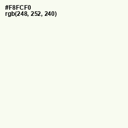 #F8FCF0 - Bianca Color Image