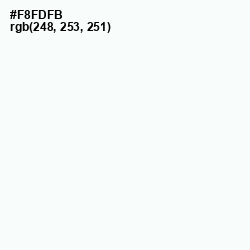 #F8FDFB - Alabaster Color Image