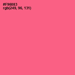 #F96083 - Froly Color Image