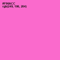 #F96ACC - Orchid Color Image