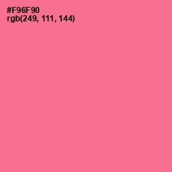 #F96F90 - Froly Color Image